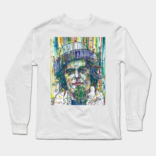 CAPTAIN BEEFHEART watercolor and ink portrait .1 Long Sleeve T-Shirt